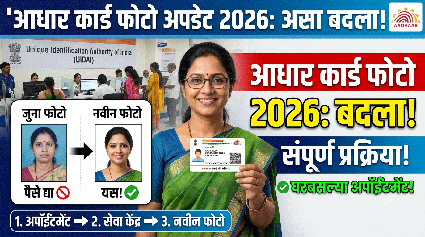Aadhaar Card Photo Update 2026