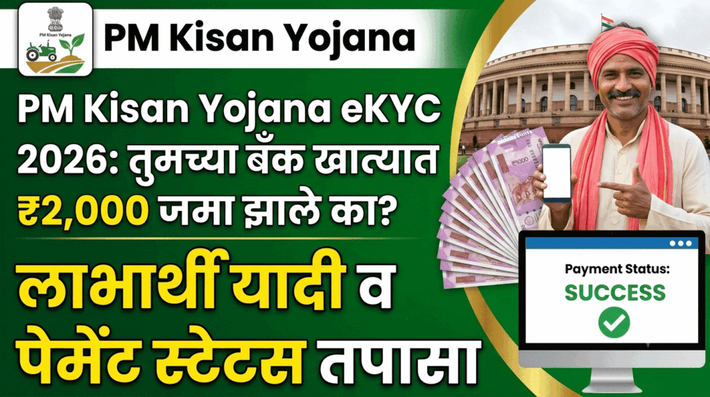 PM Kisan Yojana eKYC 2026