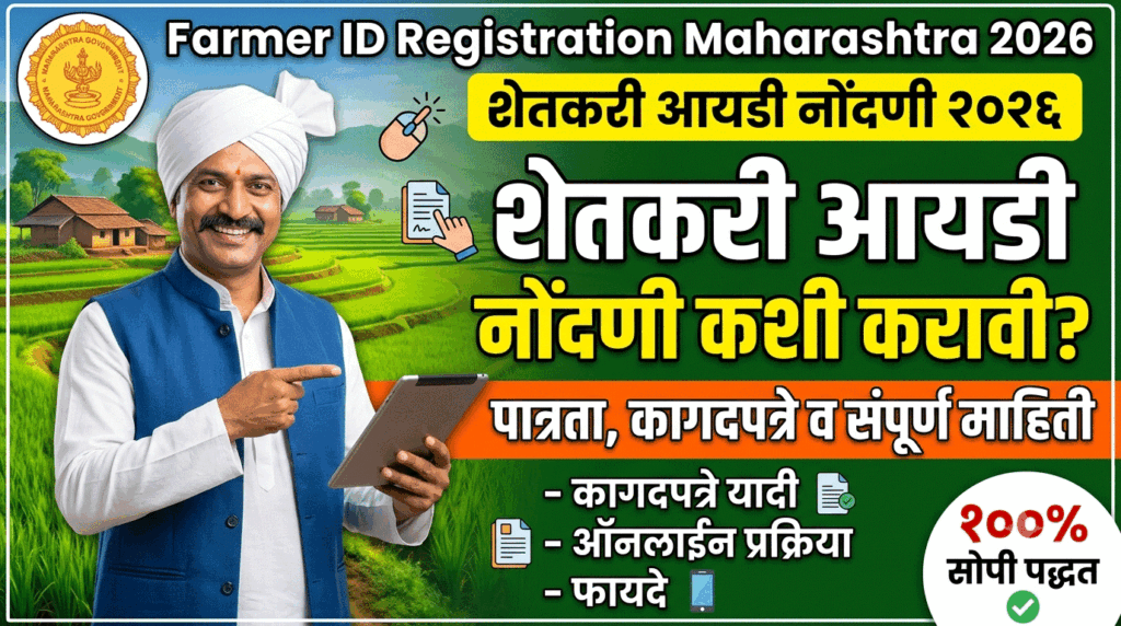 Farmer ID Registration Maharashtra 2026
