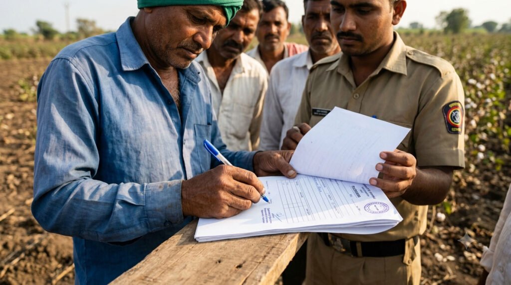 Farmer Signature Mandatory on Panchnama