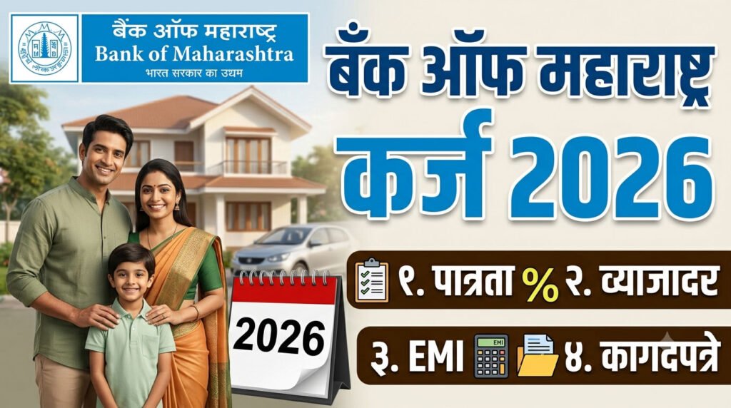 Bank of Maharashtra loan 2026