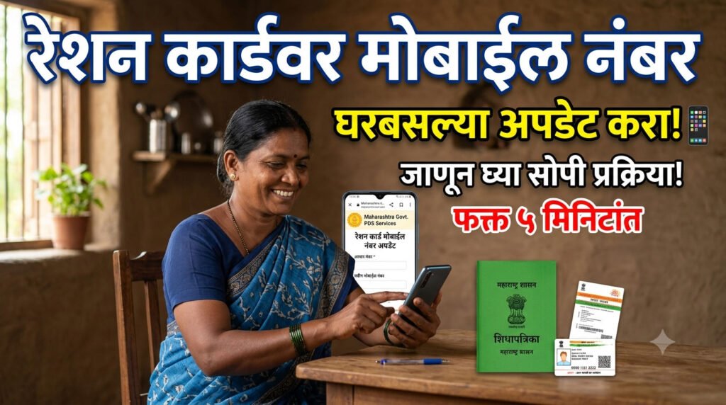 Ration Card Mobile Number Update Online