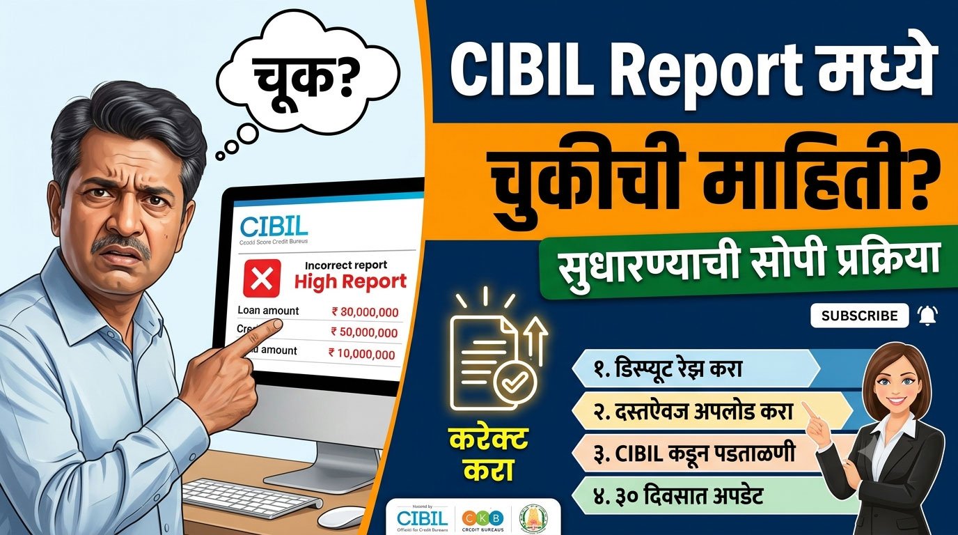 Wrong Information in CIBIL Report