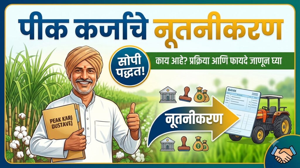 पीक कर्जाचे नूतनीकरण