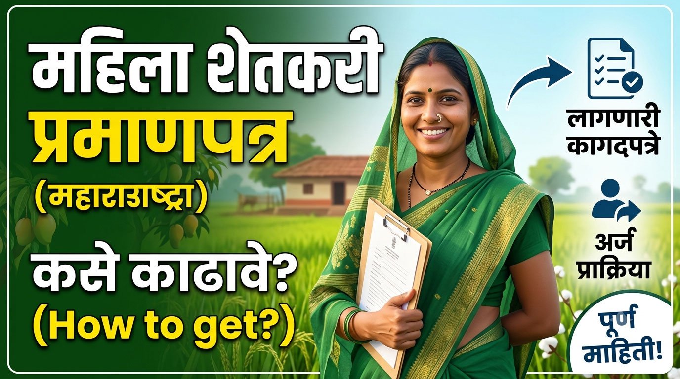 महिला शेतकरी प्रमाणपत्र